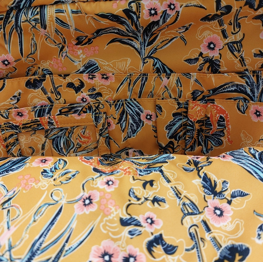 Vera Bradley Campus Backpack Performance Twill Rain Forest NWT - Picture 5 of 6